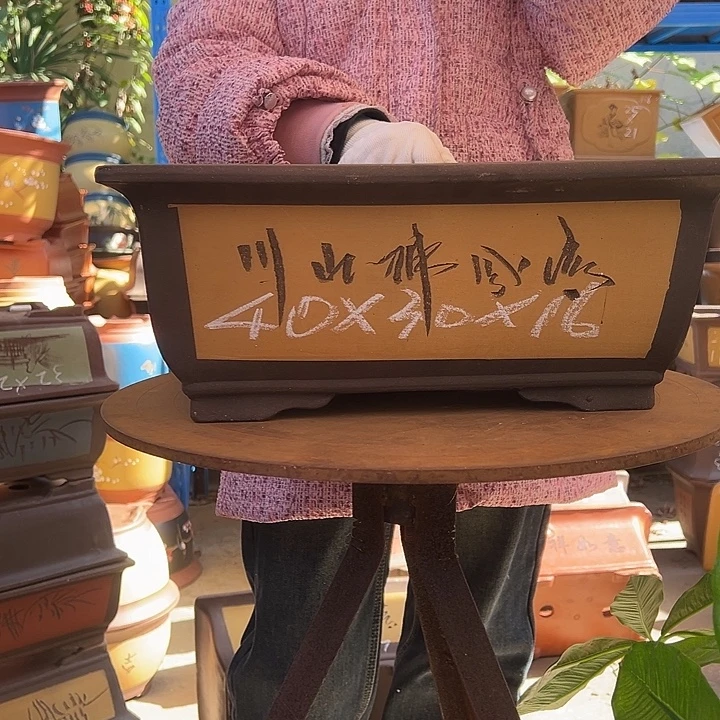 40黄马槽花盆花盆花盆