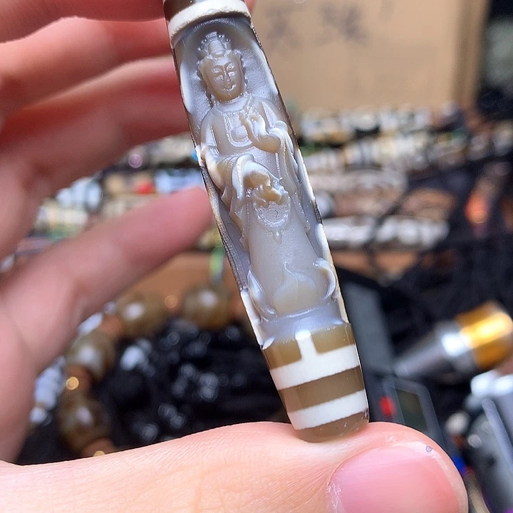 玛瑙/玉髓发1条-8未镶嵌