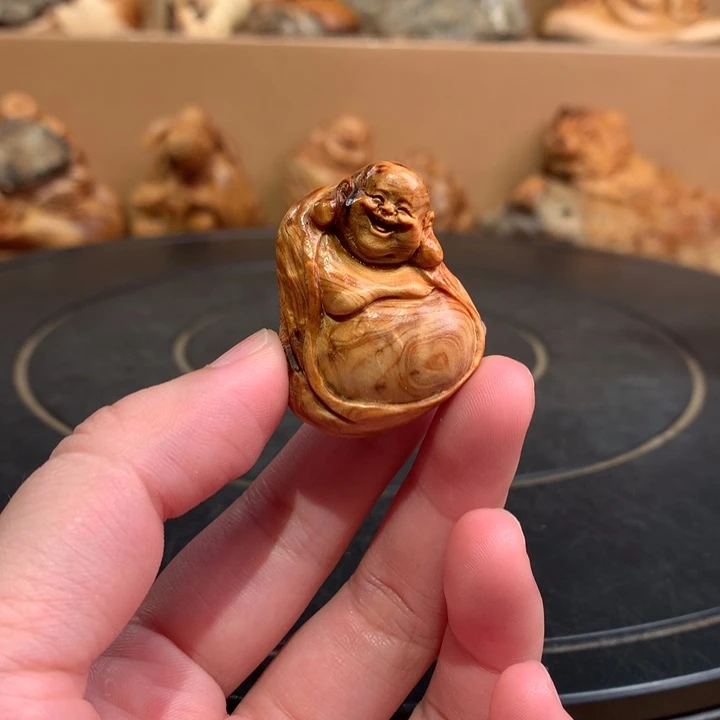 柏木（崖柏）根雕摆件