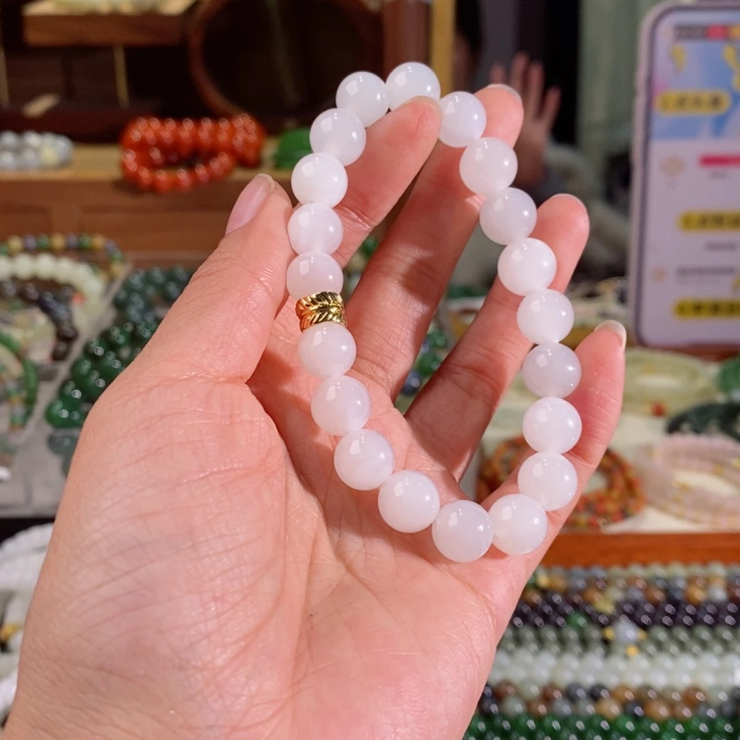 和田玉手串多样性拍一发一未镶嵌