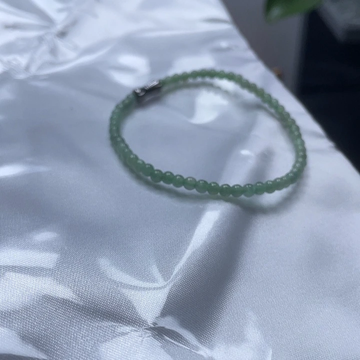 未镶嵌手链翡翠小米珠