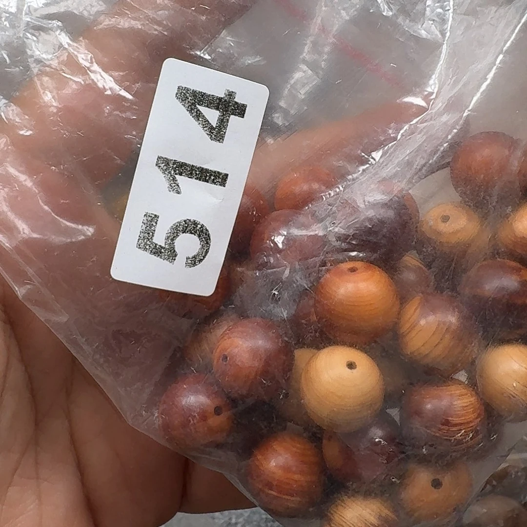 柏木手串/手链散珠1.5一包