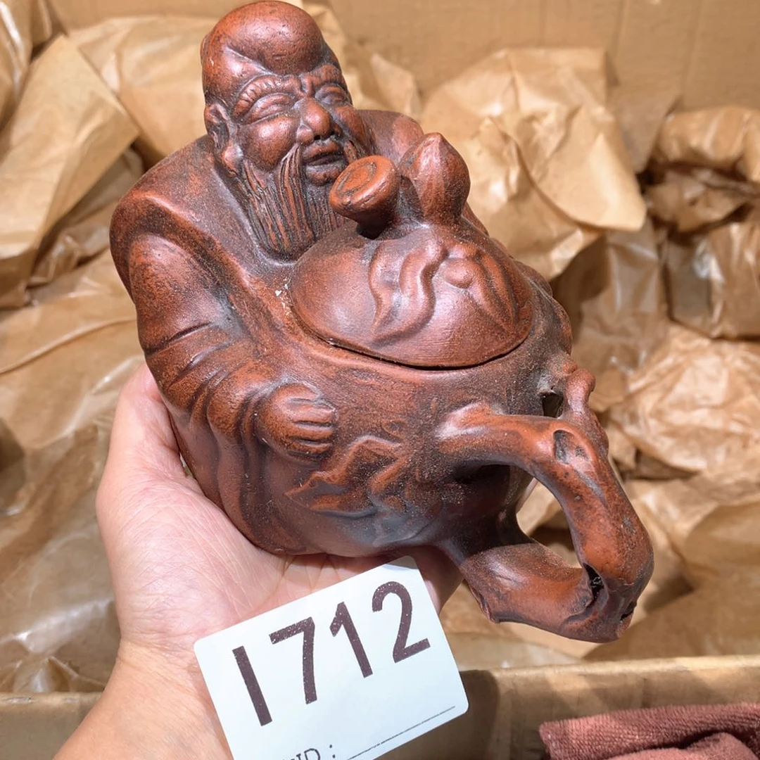 茶壶粗砂紫砂茶壶712