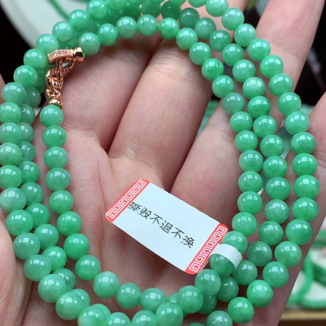 翡翠未镶嵌手链翡翠