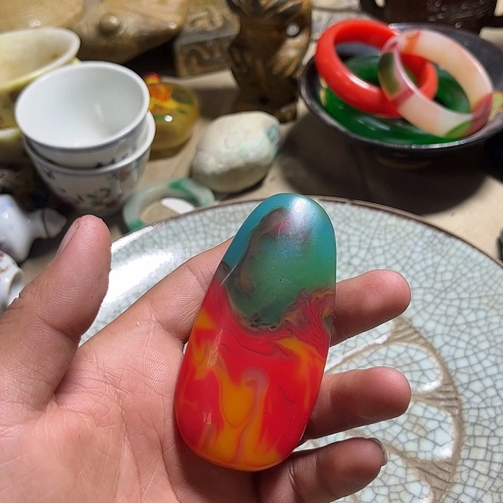 紫金钵盂菩提把件