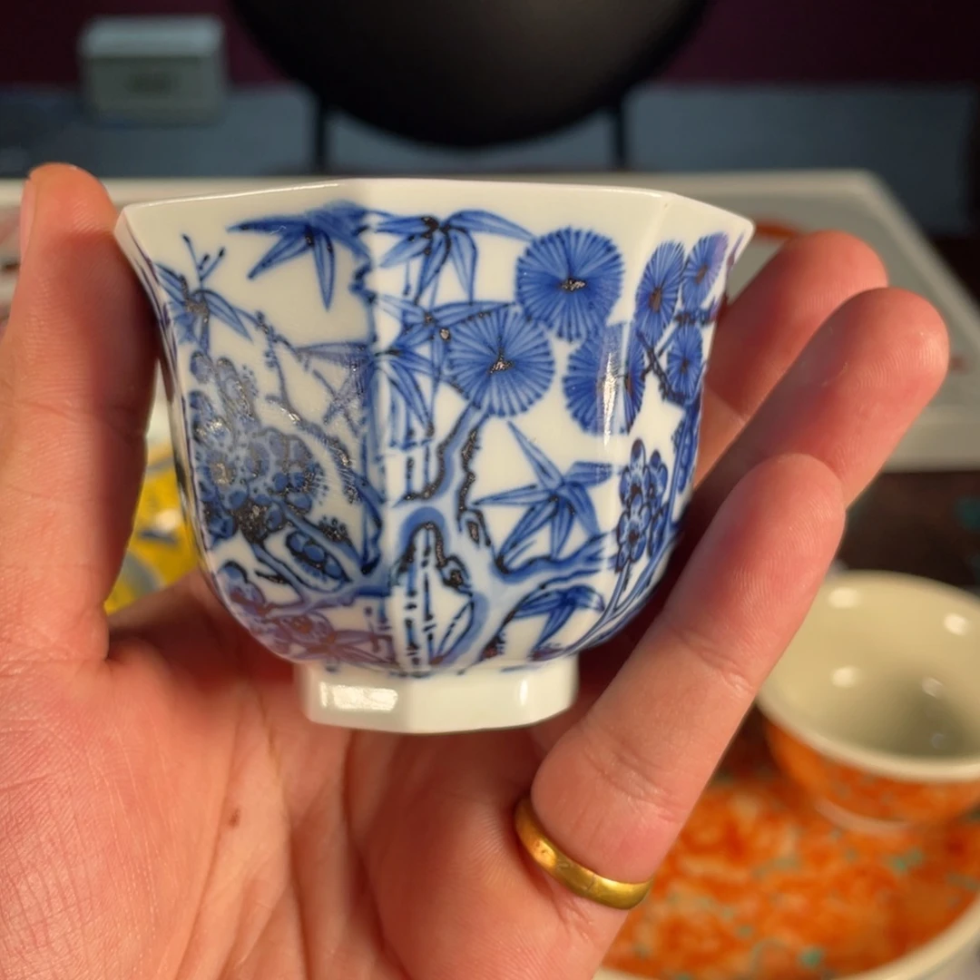 杨***3摆件瓷景德镇陶瓷老陶