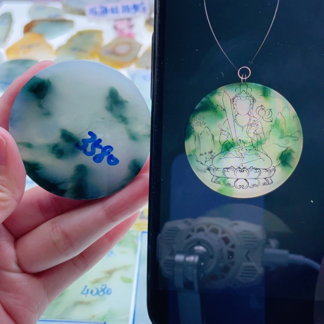 【闪购商品】定制翡翠未镶嵌天然翡翠包工