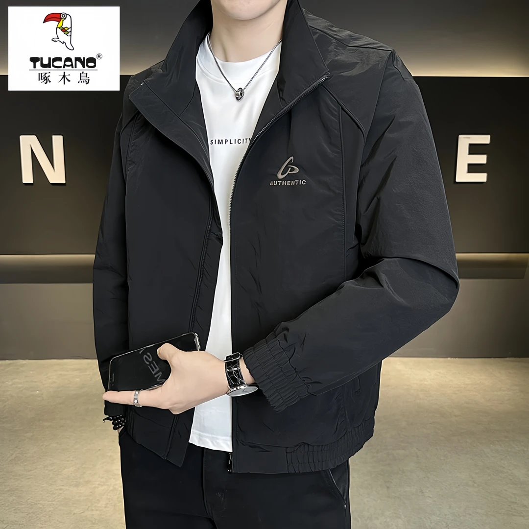 TUCANO/啄木鳥2025秋季新款立领时尚潮流夹克外套