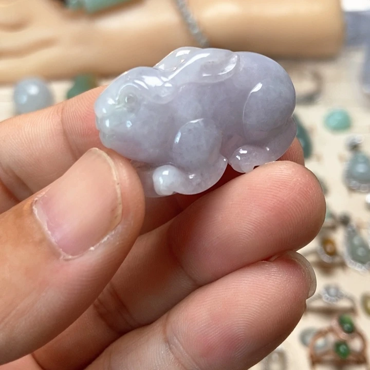 翡翠未镶嵌颈饰缅甸天然翡翠