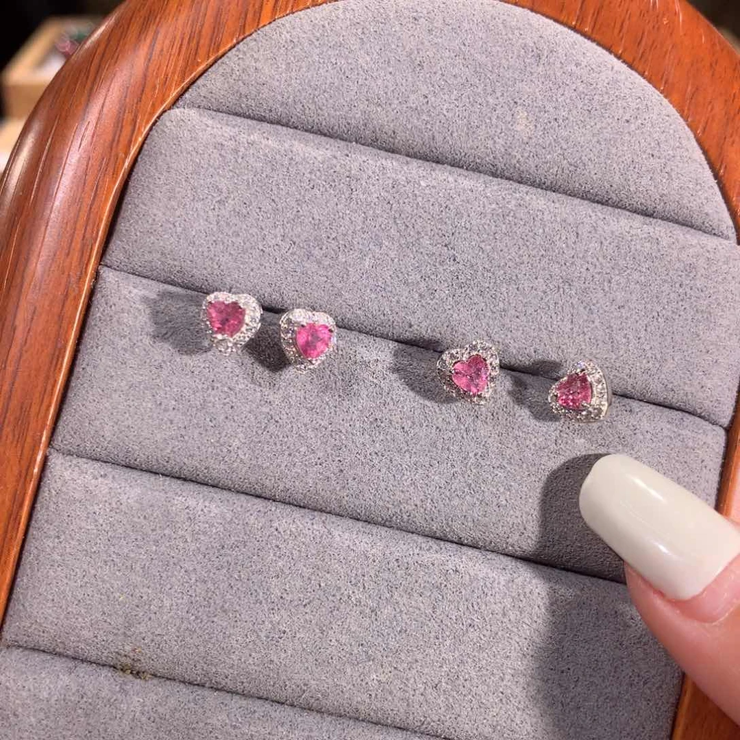 碧玺多样性发货一件银S925镶嵌