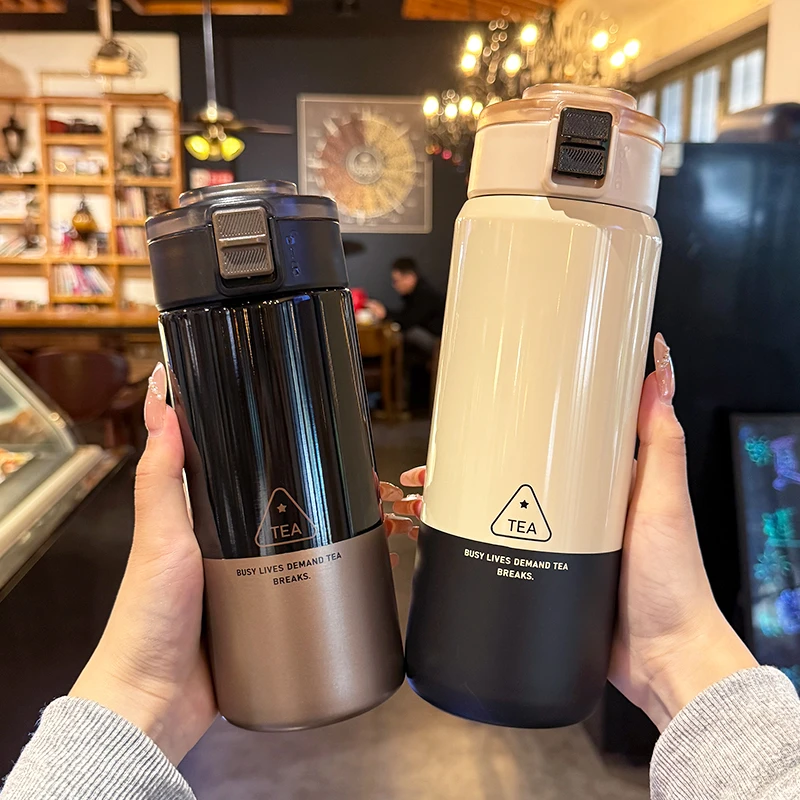 保温杯男女新款2025高颜值316不锈钢泡茶水分离车载水杯便携杯子