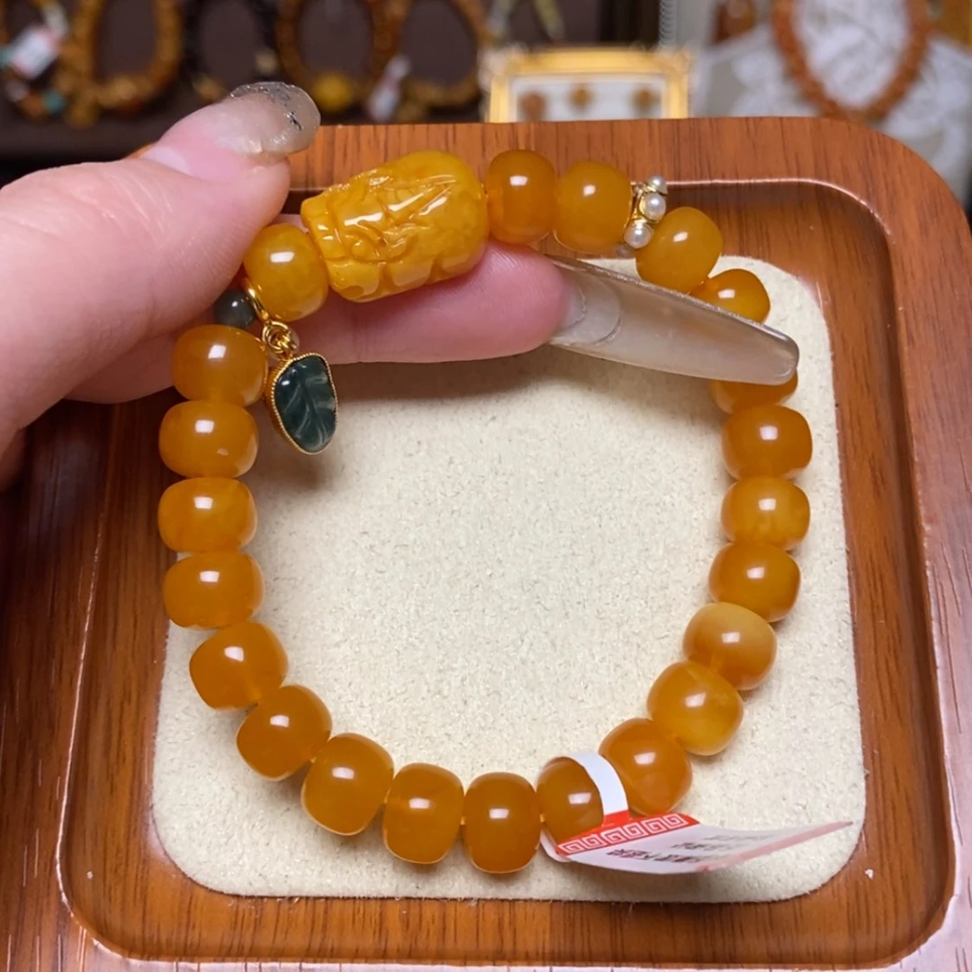 【闪购商品】手链蜜蜡未镶嵌手串