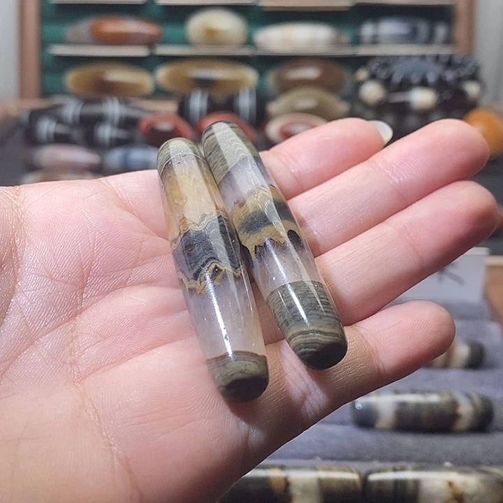 9***芊玛瑙/玉髓未镶嵌吊坠(不含链)