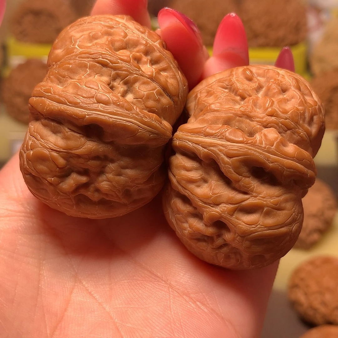 文玩核桃吊坠平谷大元宝47全品头货精品