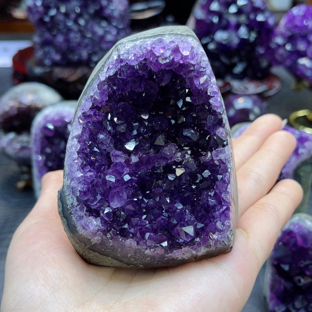 紫晶大型摆件（非配饰）未镶嵌喜*