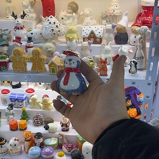 摆件贝*陶瓷微瑕摆件