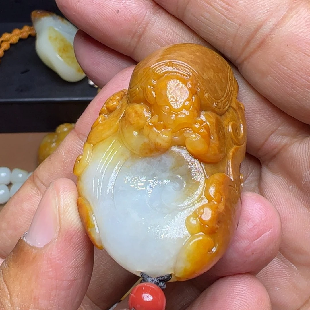 吊坠(不含链)未镶嵌和田玉