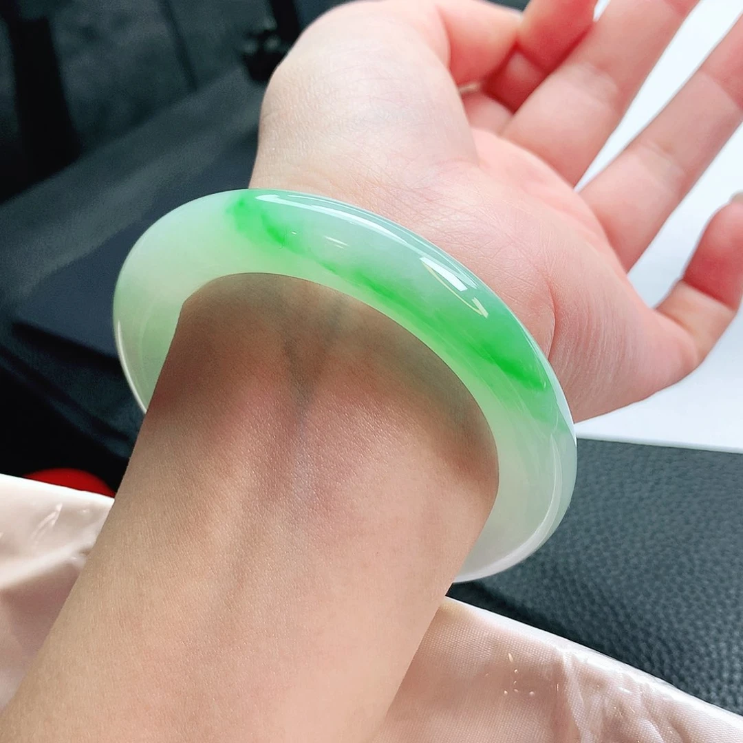 【闪购商品】未镶嵌手镯翡翠缅甸天然a货翡翠