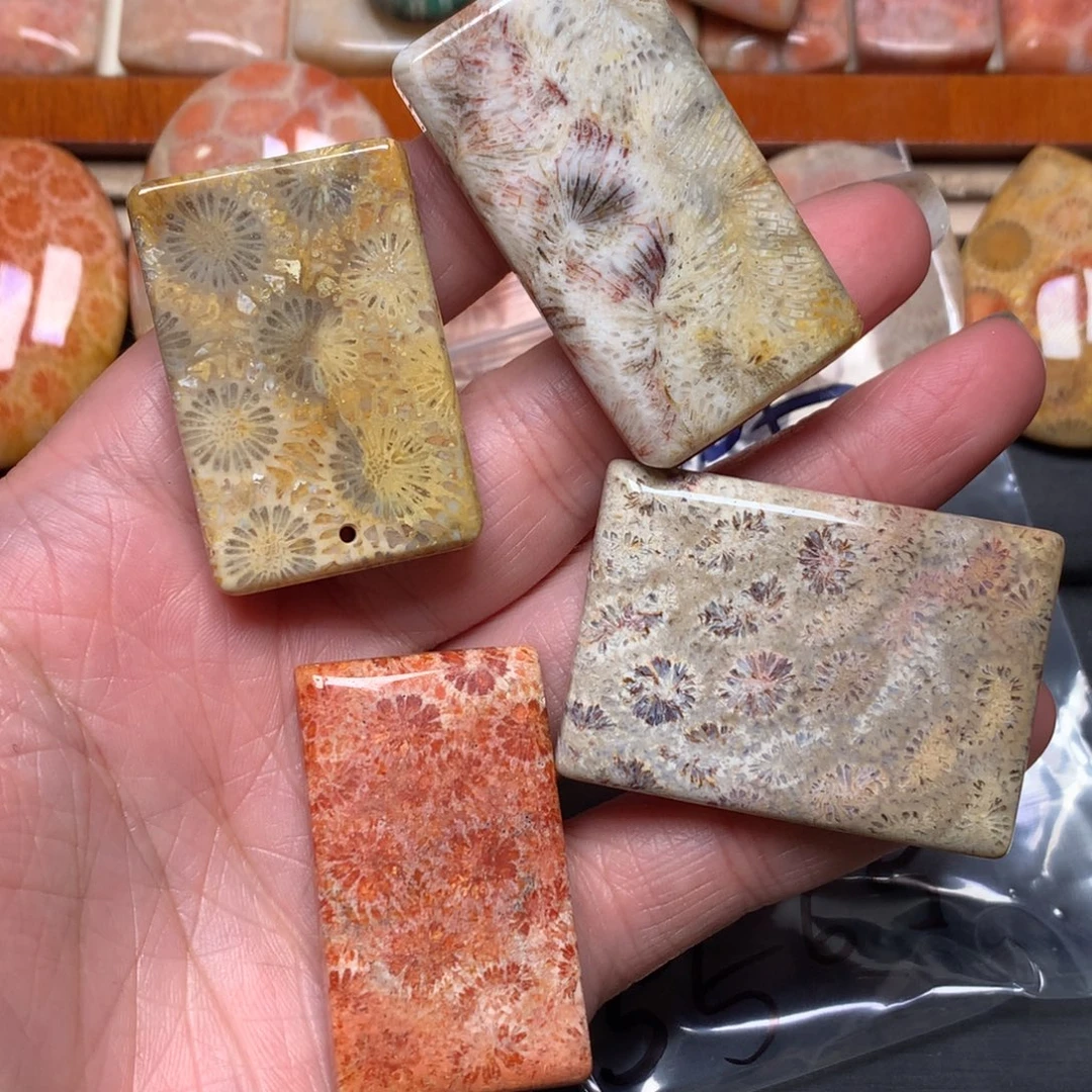 多***生硅化玉未镶嵌吊坠无事牌平安扣手牌