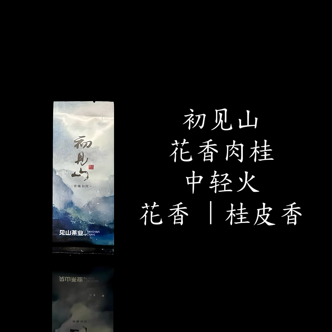 【初见山/2泡装】见山茶业-初见山-轻火肉桂-17g茶叶肉桂岩茶