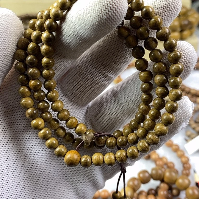 【闪购商品】檀香木手串/手链0.6老山檀黑肉108颗