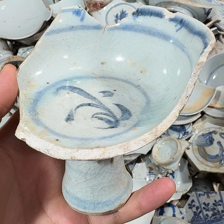 ****点瓷片瓷片标本，顺丰包邮