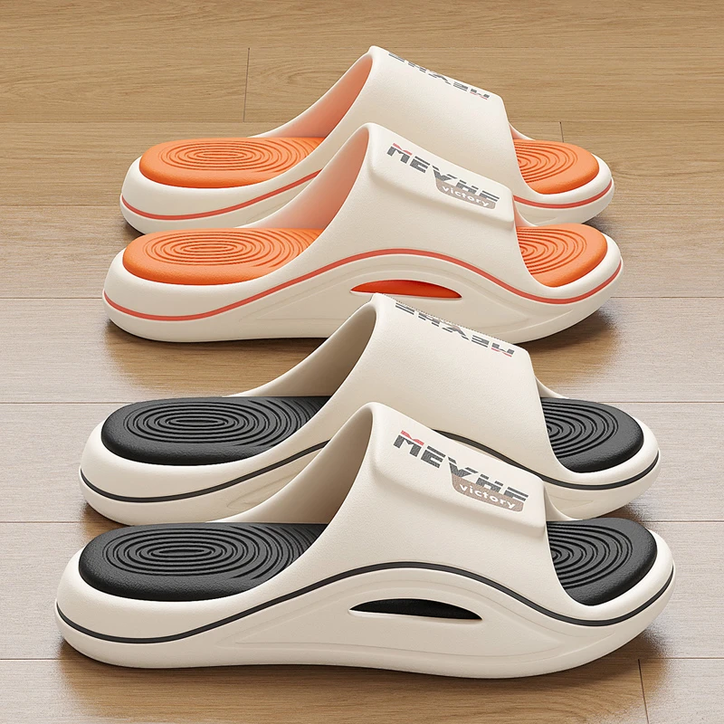 拖鞋男款踩屎感家居防滑凉拖男士凉鞋运动防臭休闲居家耐磨一字拖