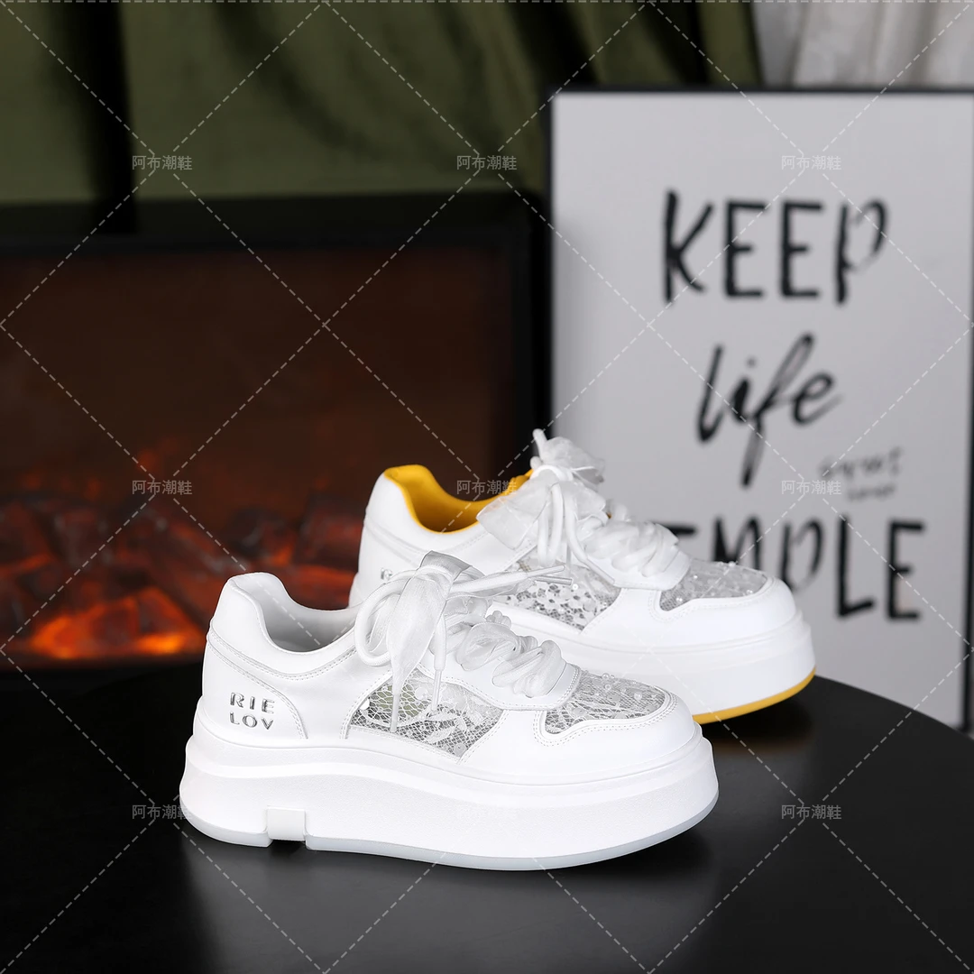 【RIELOV●初禾】增高6cm时尚潮流百搭女士休闲鞋 53766