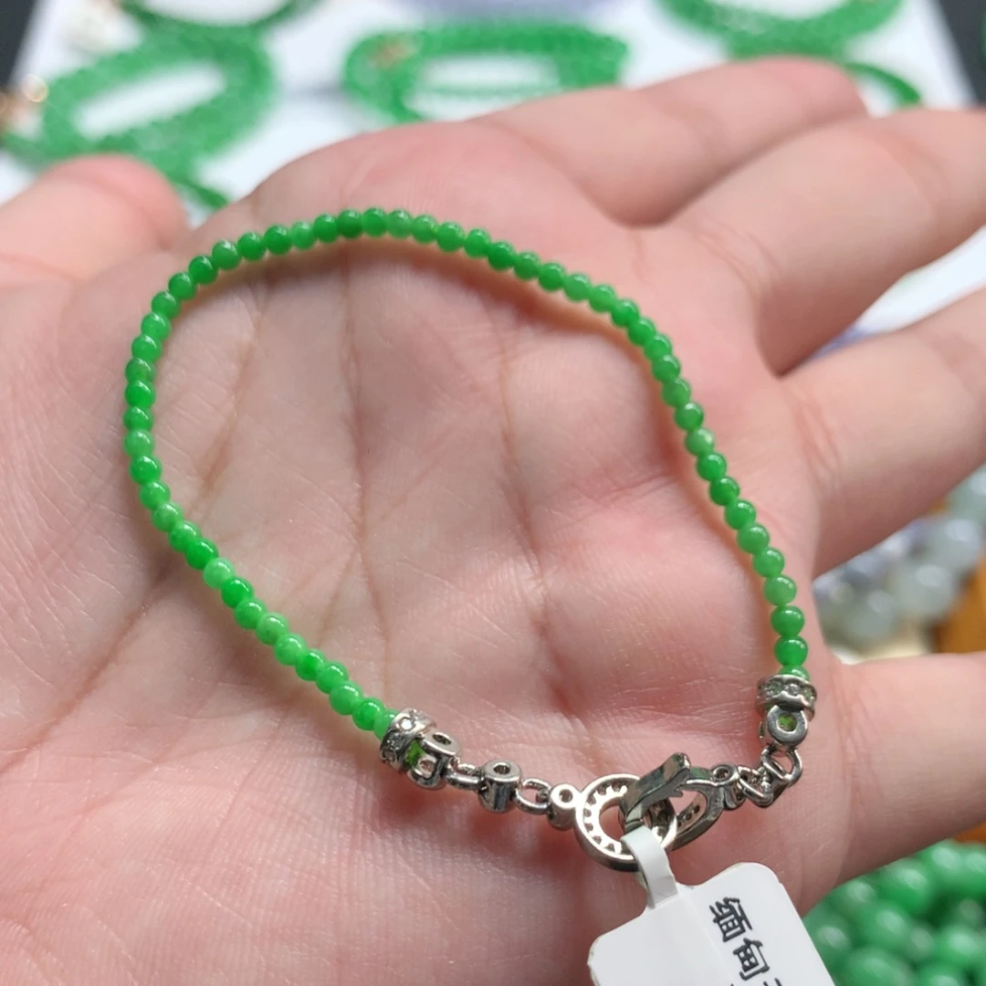 翡翠未镶嵌手链翡翠