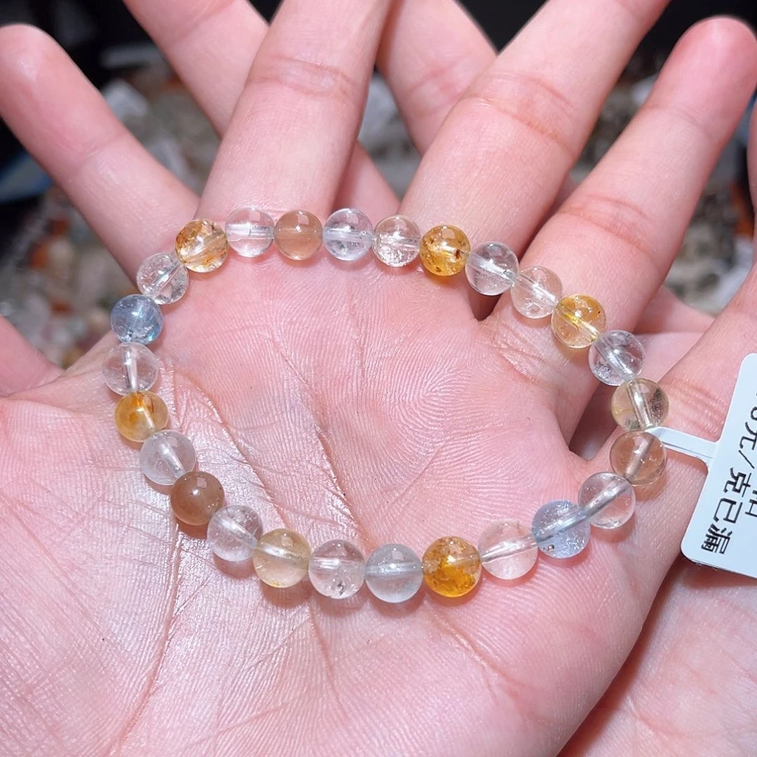 水晶手链未镶嵌240号主图手串  7+