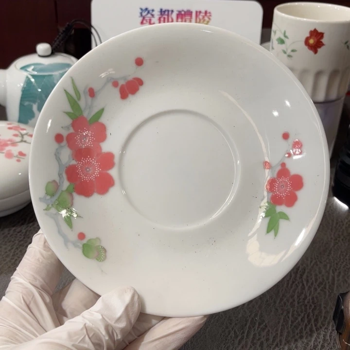 醴陵高温瓷手绘15厘米
