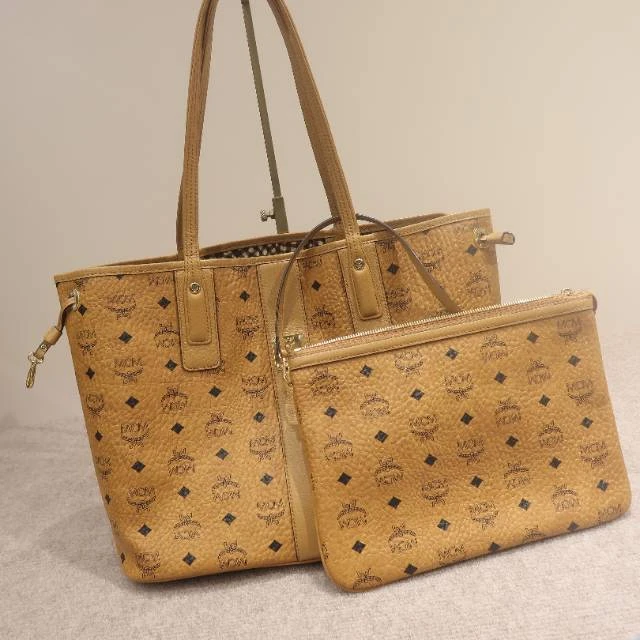 MCM 单肩包 干邑色子母托特包 wx6969/2502