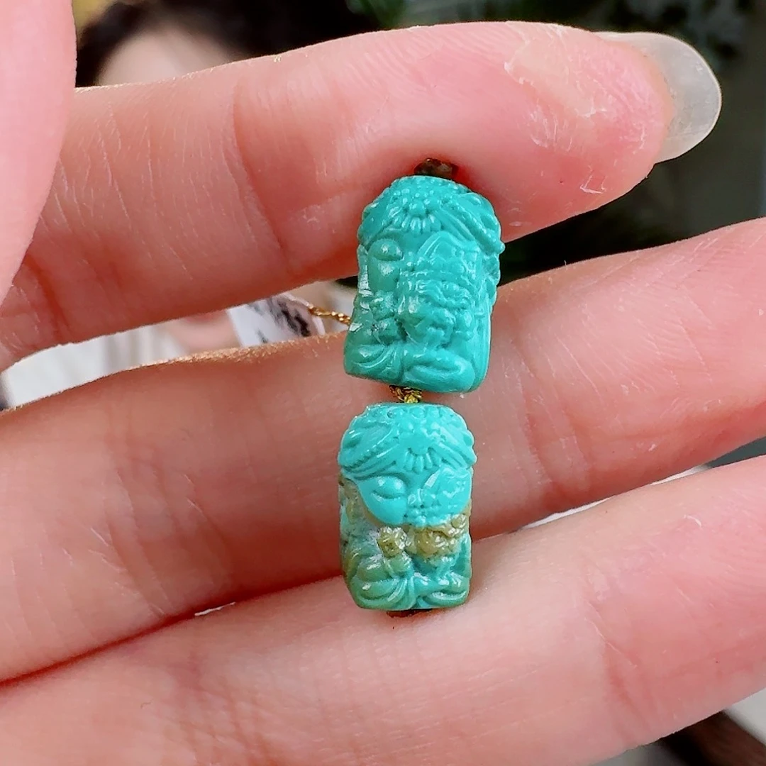 绿松石珠宝奇石未镶嵌