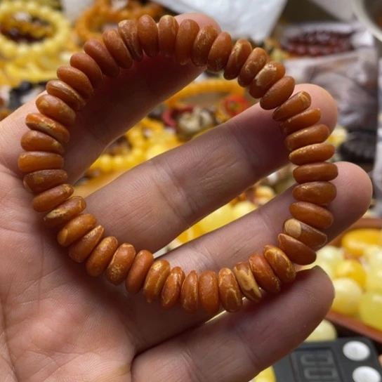 未镶嵌蜜蜡手串手串