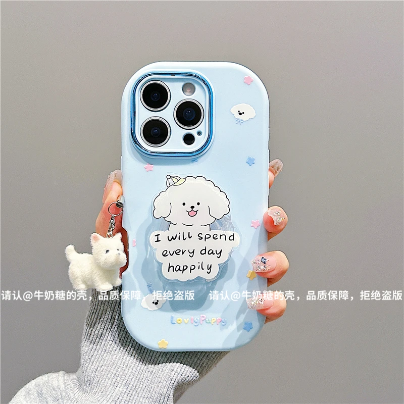 金属小胖妹适用苹果17/iPhone/华为荣耀/VIVO/OPPO/小米手机壳潮