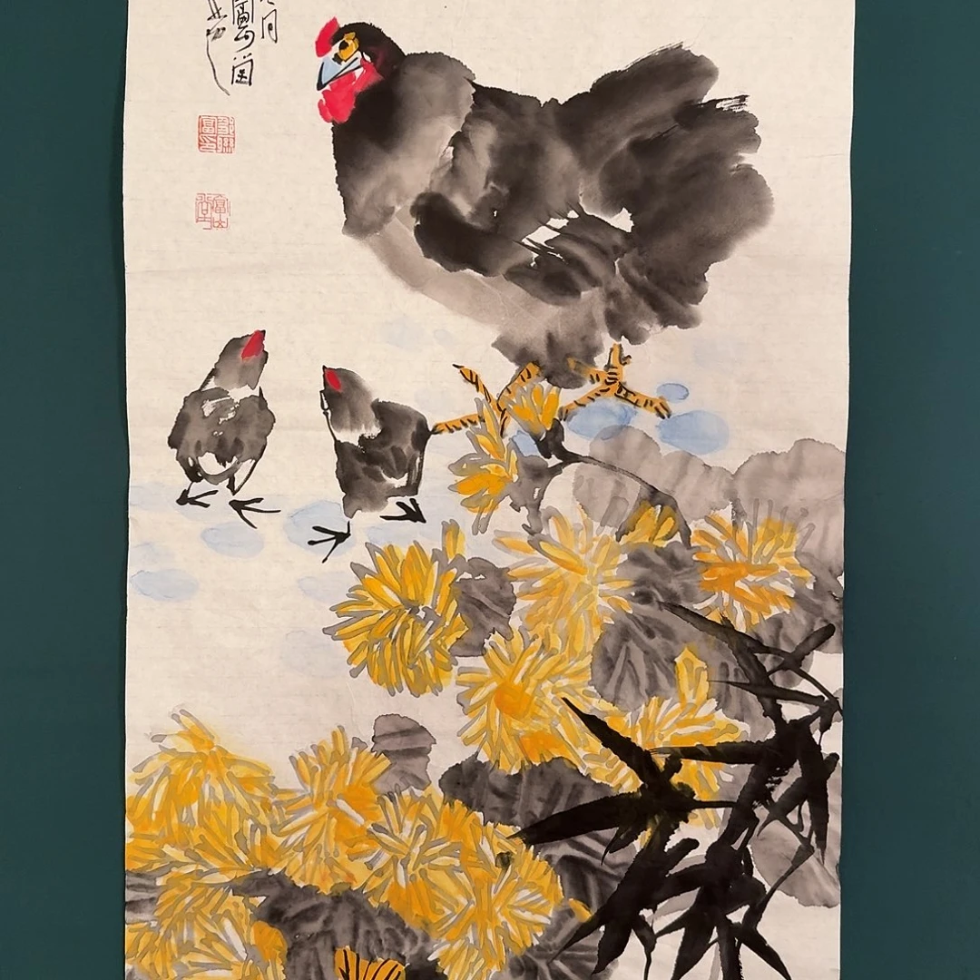 国画邹老师的作品