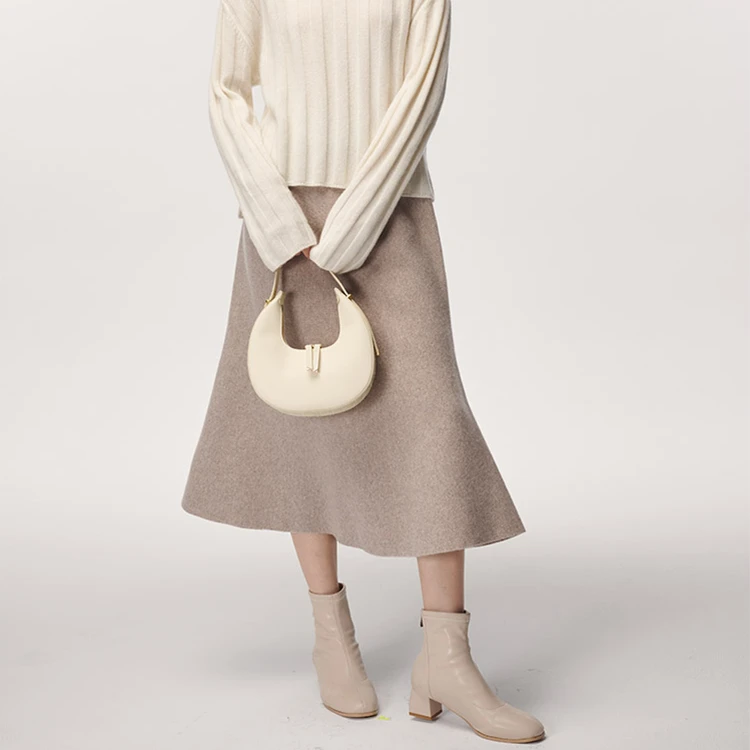 JODOLL女装羊毛保暖柔软针织裙N255H00195-51