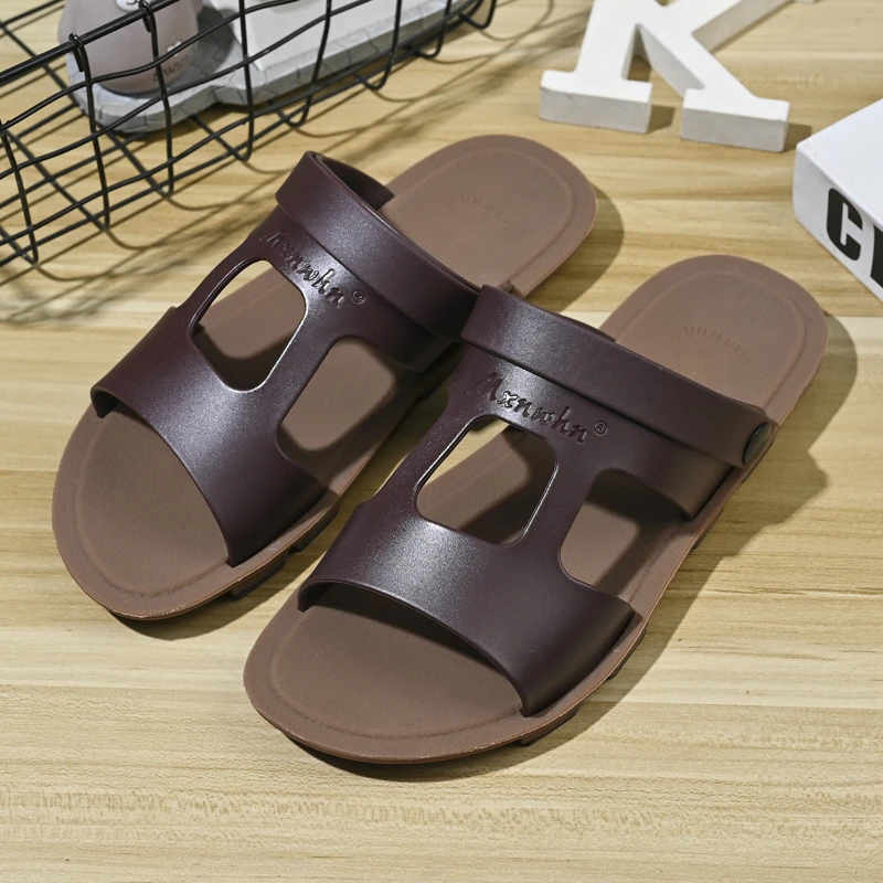 越南橡胶轮胎纹底夏季两用凉鞋加深防滑底耐磨防臭外穿上班开车鞋