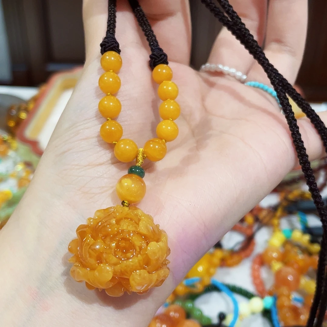 n***暖未镶嵌蜜蜡手链手串