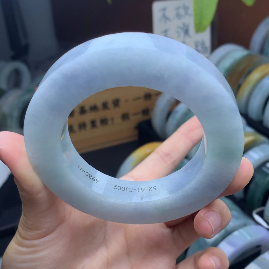 未镶嵌手镯定制翡翠定制不退不换