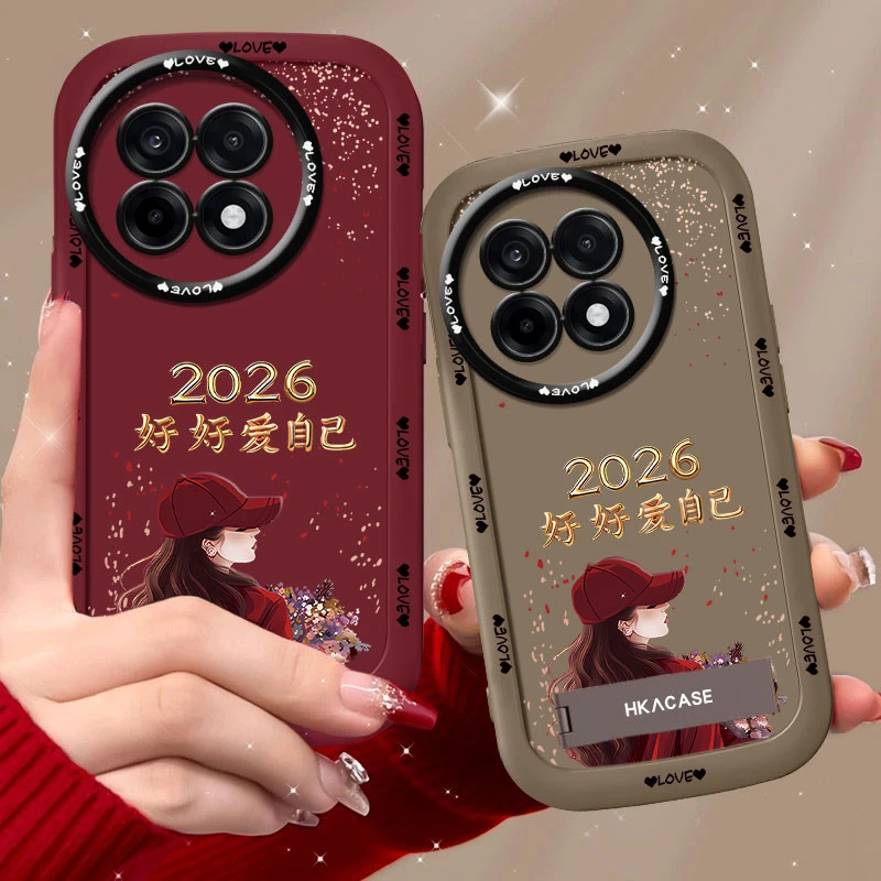 适用一加ace5pro手机壳2026捧花爱自己泡芙壳硅胶软壳全包保护套