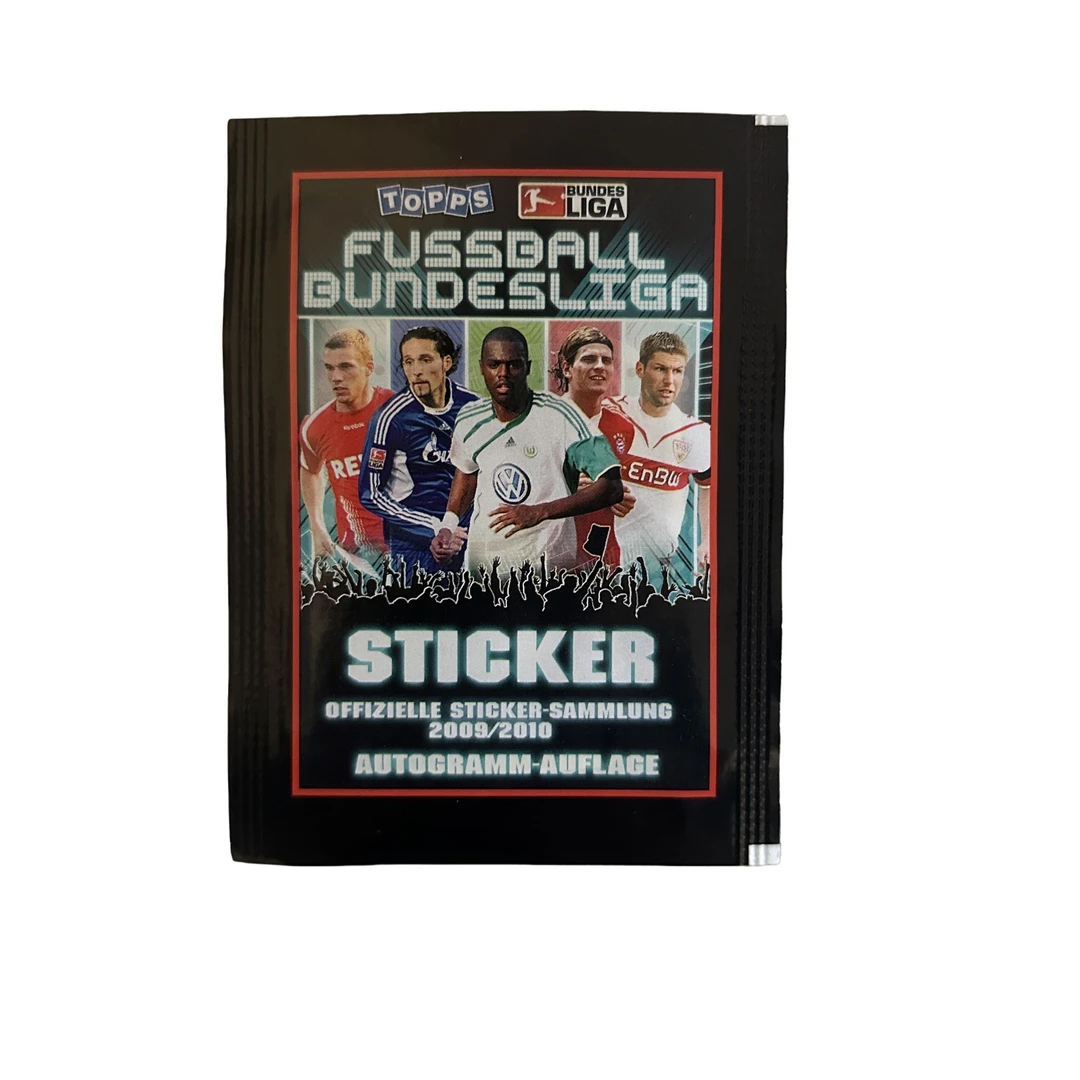 Topps 09-10 德甲 贴纸  盲盒 未成年人禁止下单  （默认代拆）