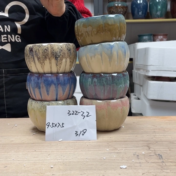 紫砂花盆多肉花盆微瑕32