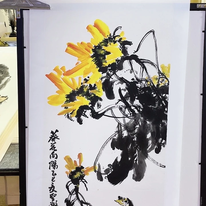 国画张圣敏先生纯手绘作品