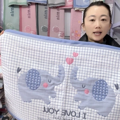 棉特价蓝色小飞象