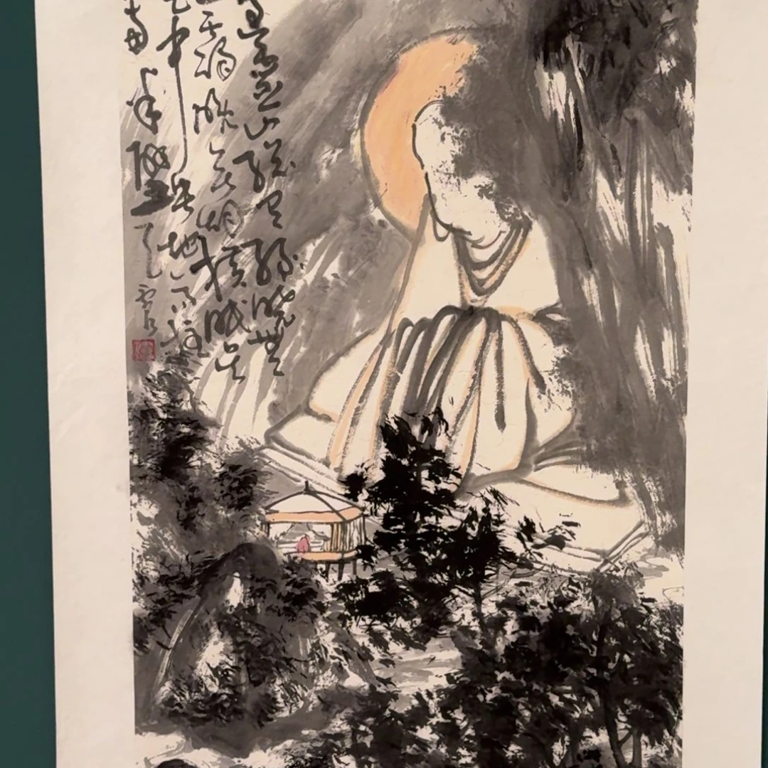 书法雷公老师的国画作品