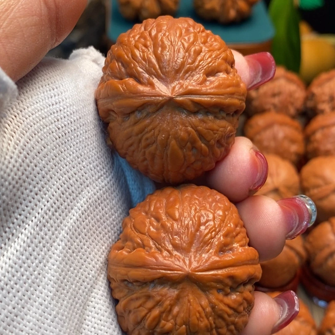 文玩核桃把件铁锤