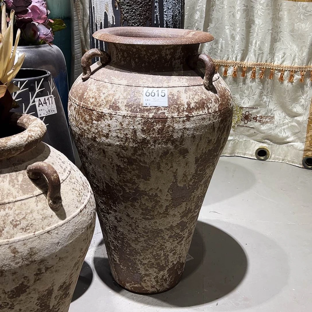 瓶f**a6615高69口18陶瓷花瓶无孔