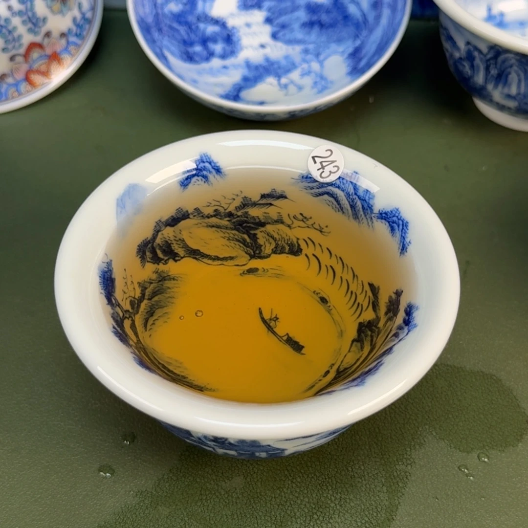 景德镇纯手绘茶具圆圆243