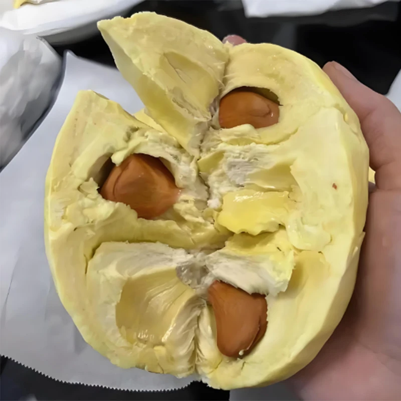 【皇家农场树熟金枕】鲜果榴莲软糯香甜精选B果区间团购顺丰包邮